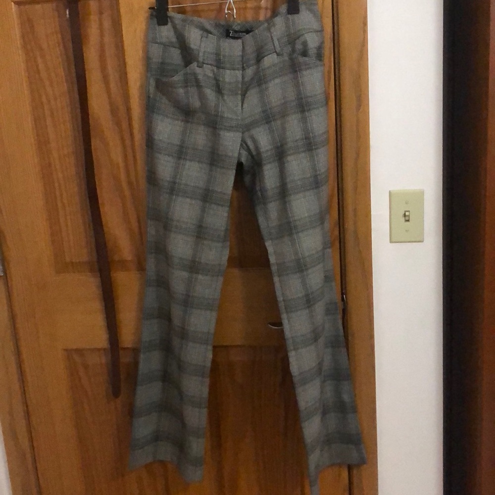 Plaid women’s dress pants